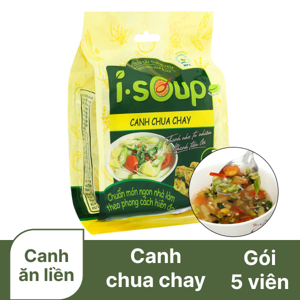 Canh chua chay I.Soup 5 viên x 10g