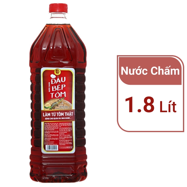 Nước chấm Đầu Bếp Tôm 1,8 lít